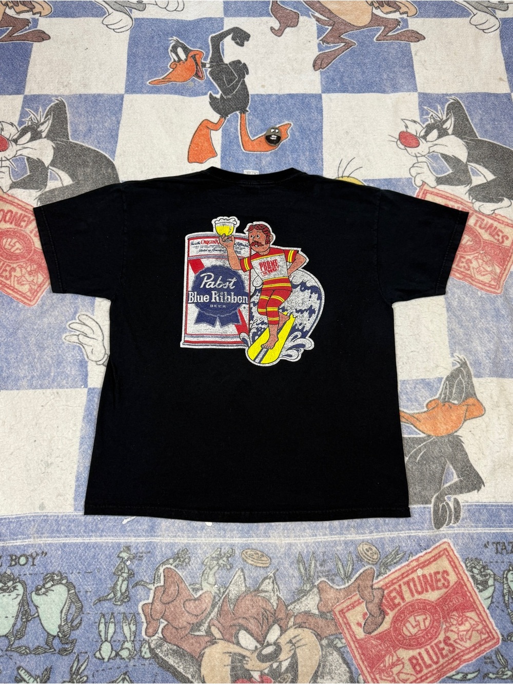 Vintage Pabst blue ribbon tee